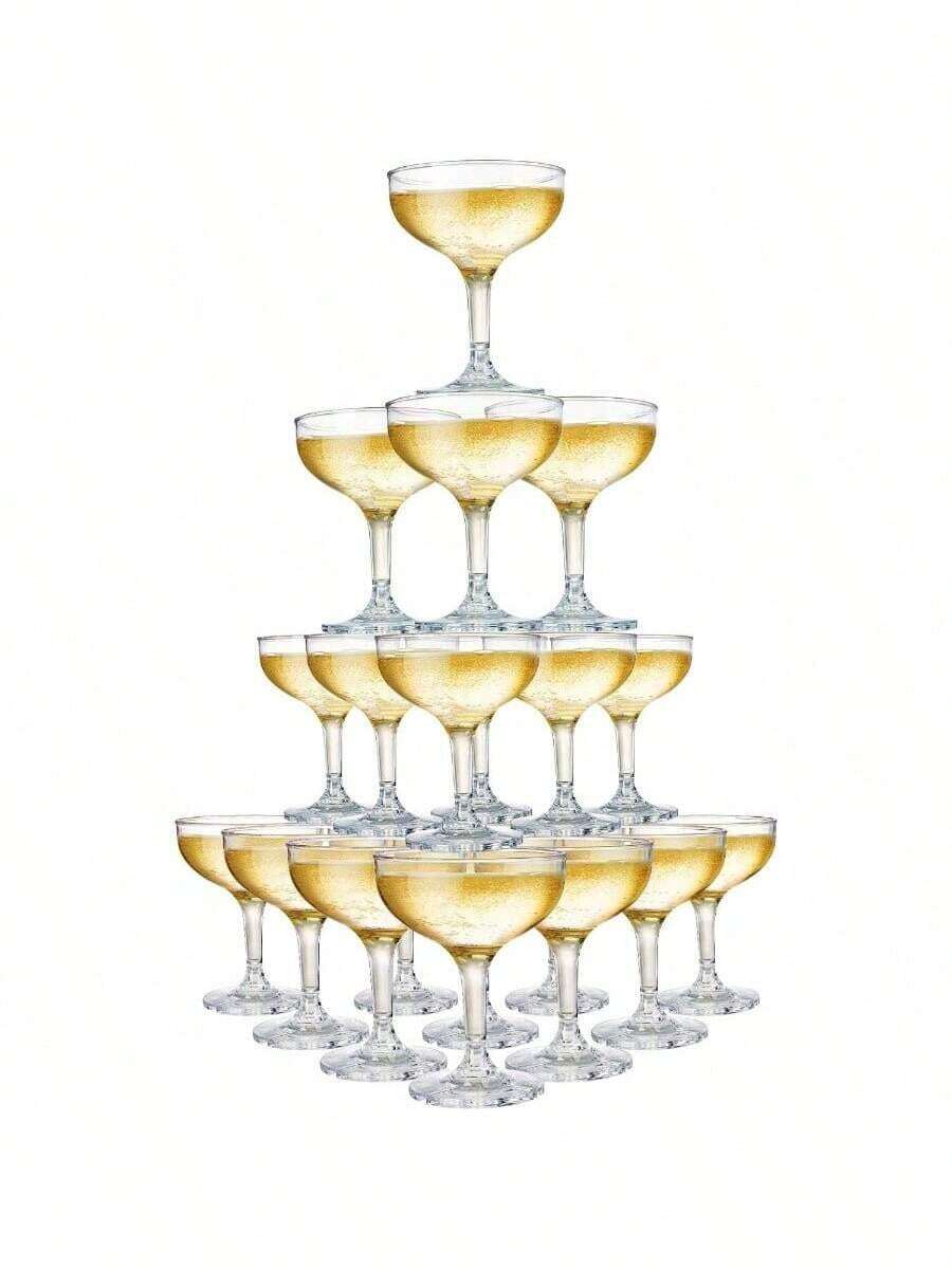 Set Of 20 Coupe Cocktail Glass - đánh giá và giá Home Bar Set