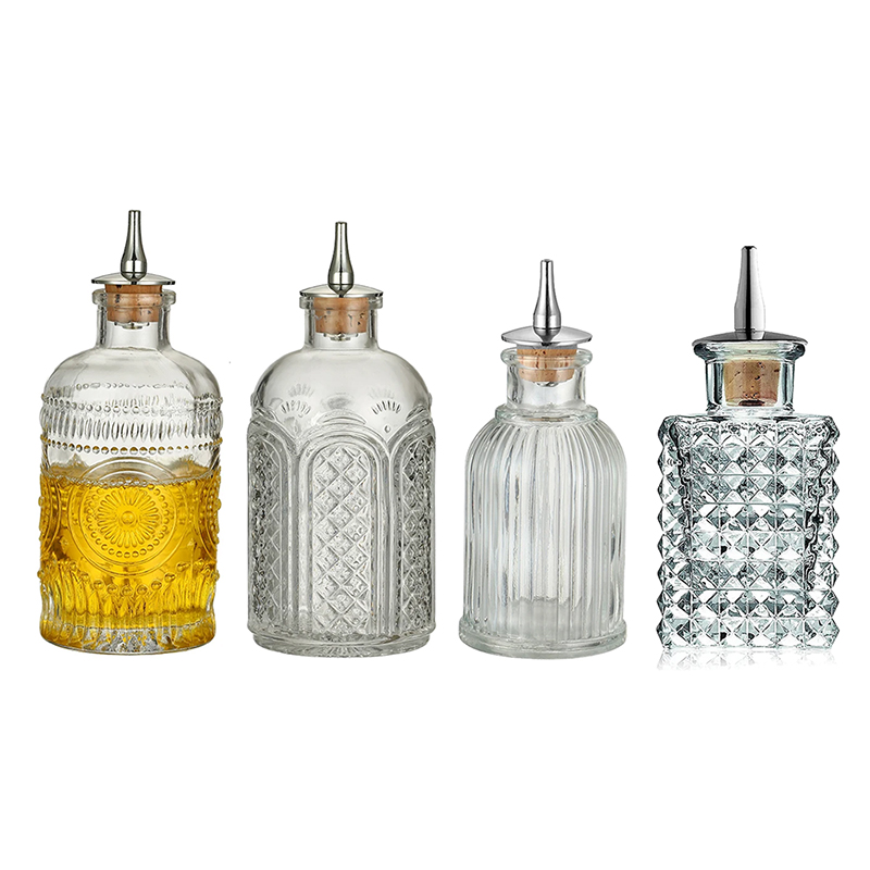 Chai đựng rượu cocktail cổ điể - đánh giá và giá Bitters Bottle Set