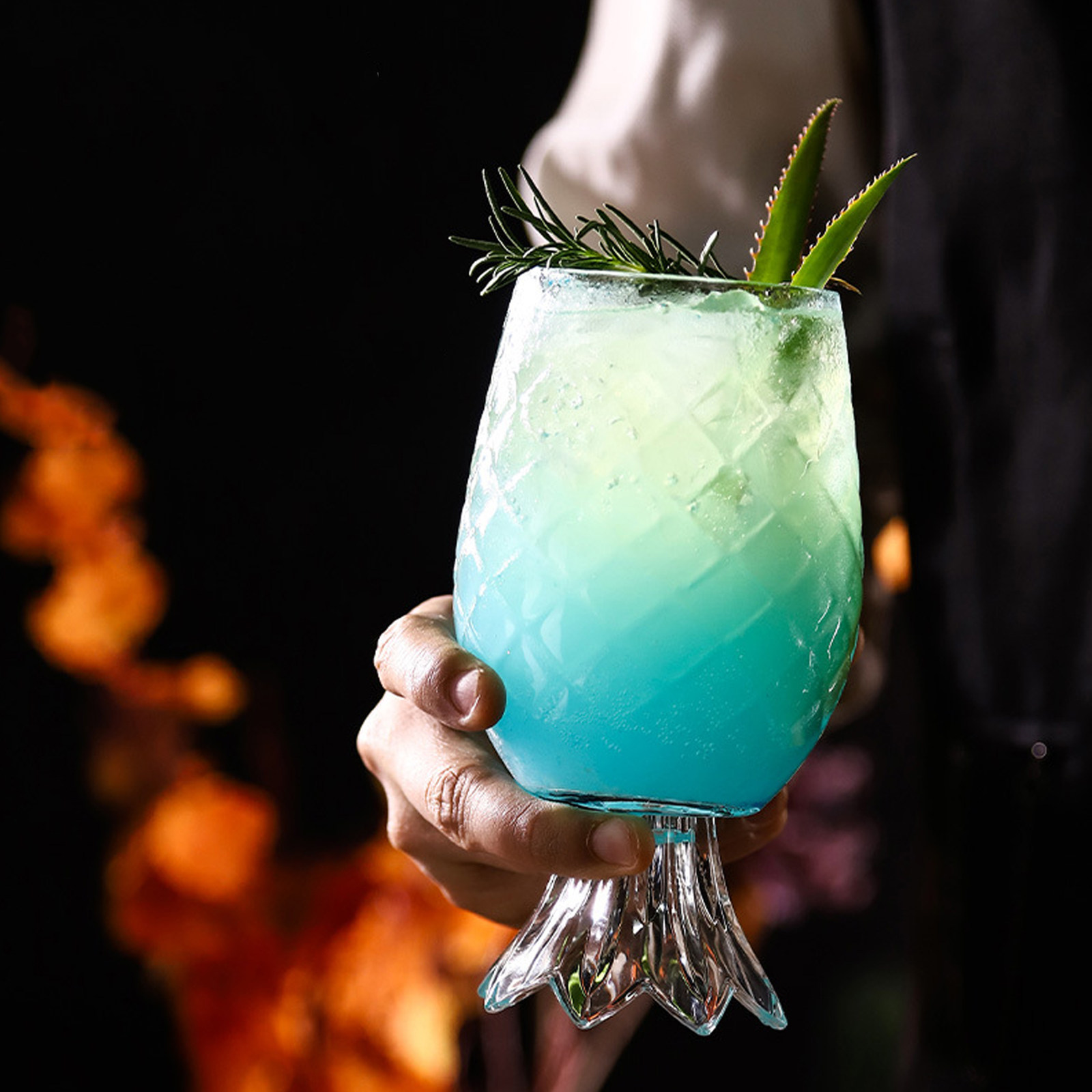Pineapple-Shaped Cocktail Glas - đánh giá và giá Home Bar Set