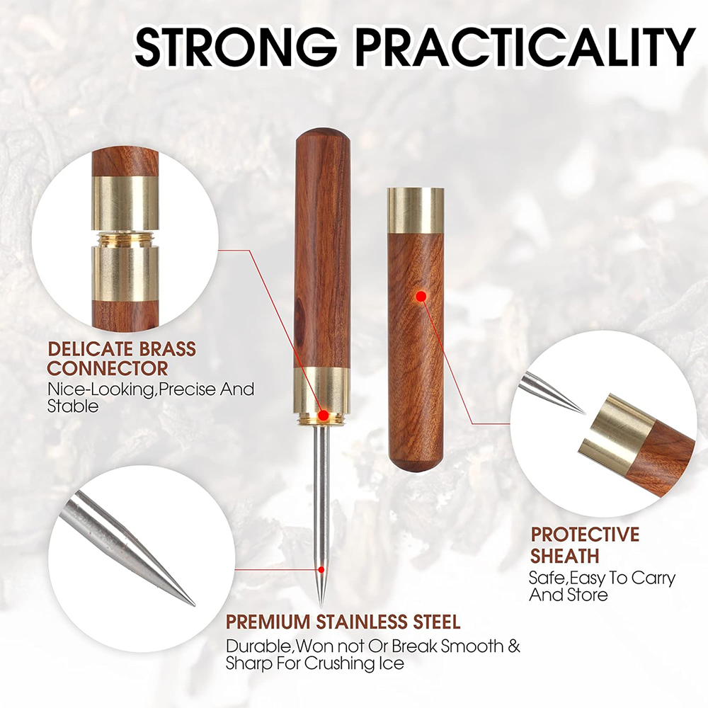 LMETJMA Ice Pick With Cover St - đánh giá và giá Bitters Bottle Set
