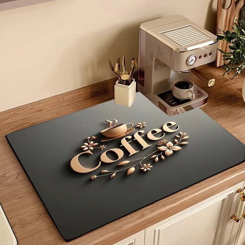 Coffee Print  Coffee Pad Absor - đánh giá và giá Bar Mat Rubber